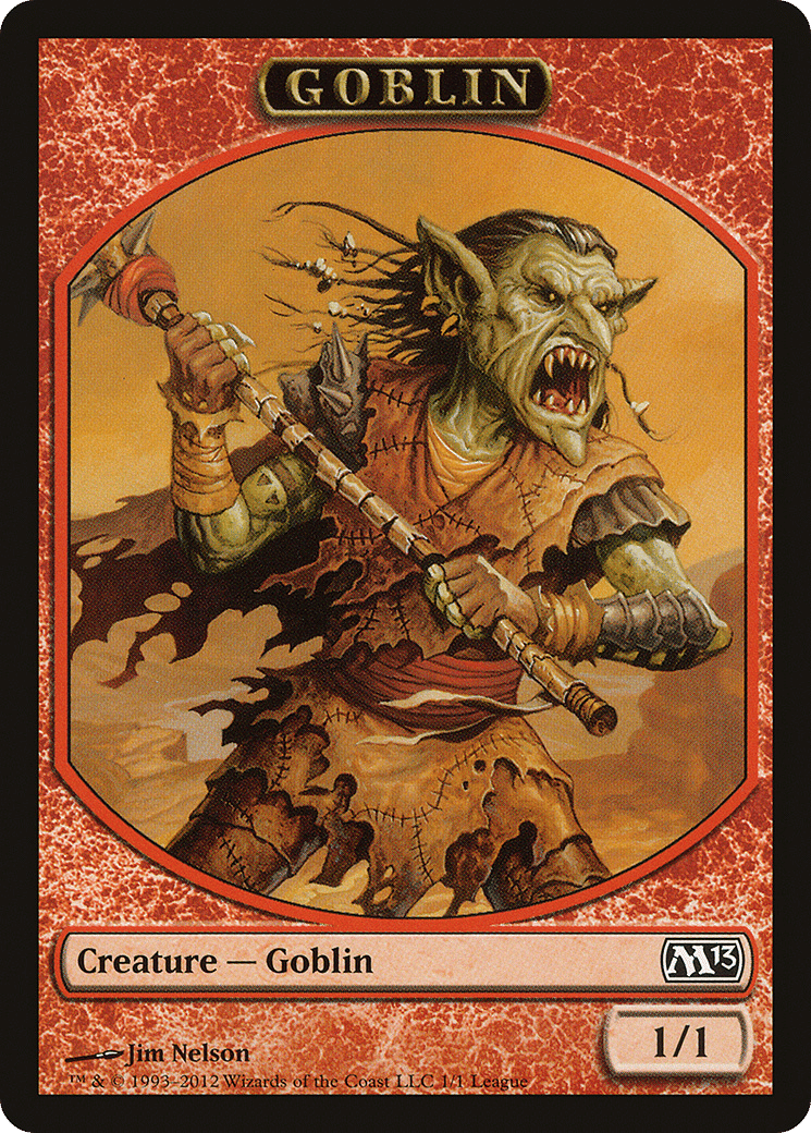 Goblin — League Tokens 2012 — Magic: The Gathering