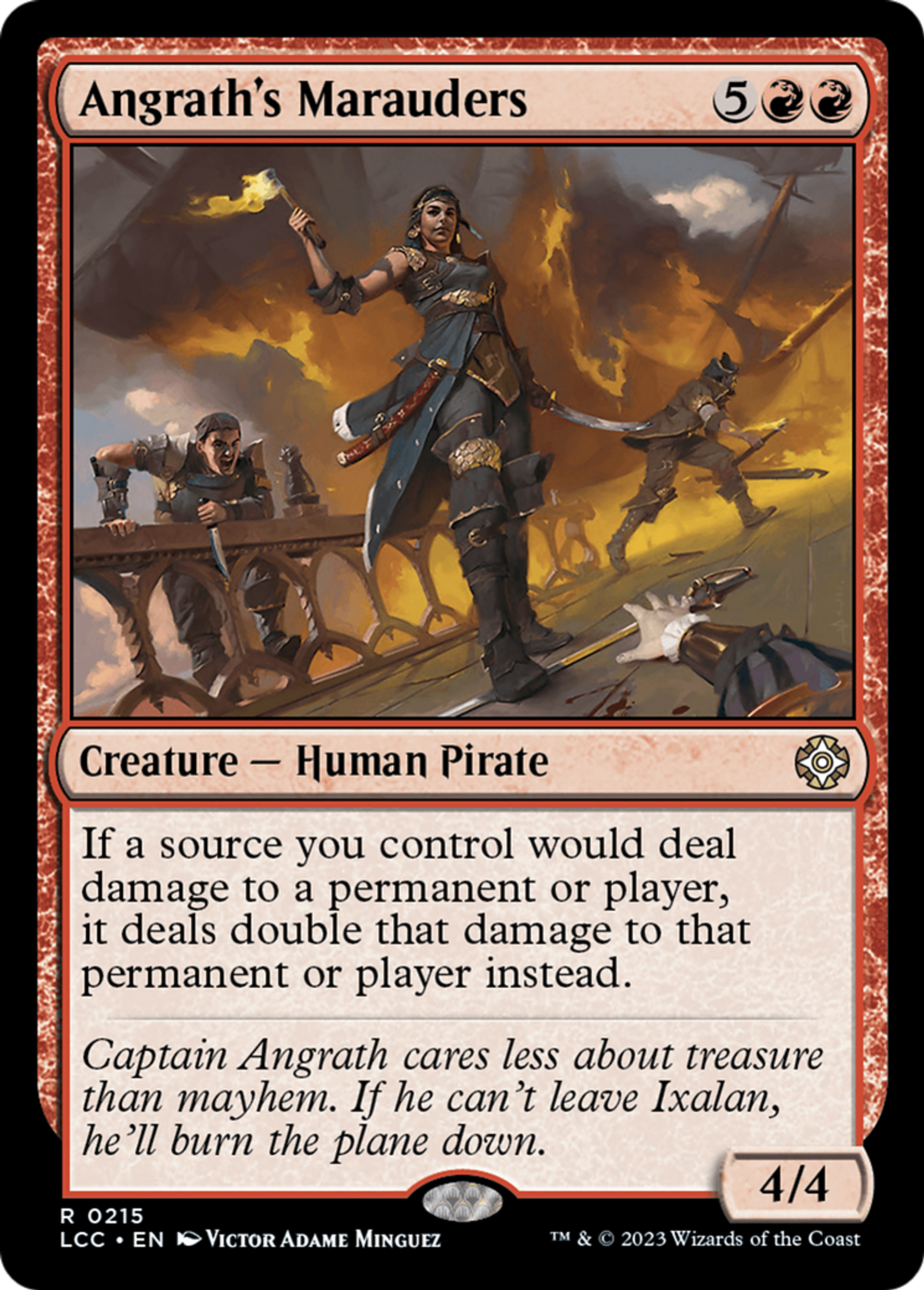 Angrath's Marauders — The Lost Caverns of Ixalan Commander — Magic: The Gathering