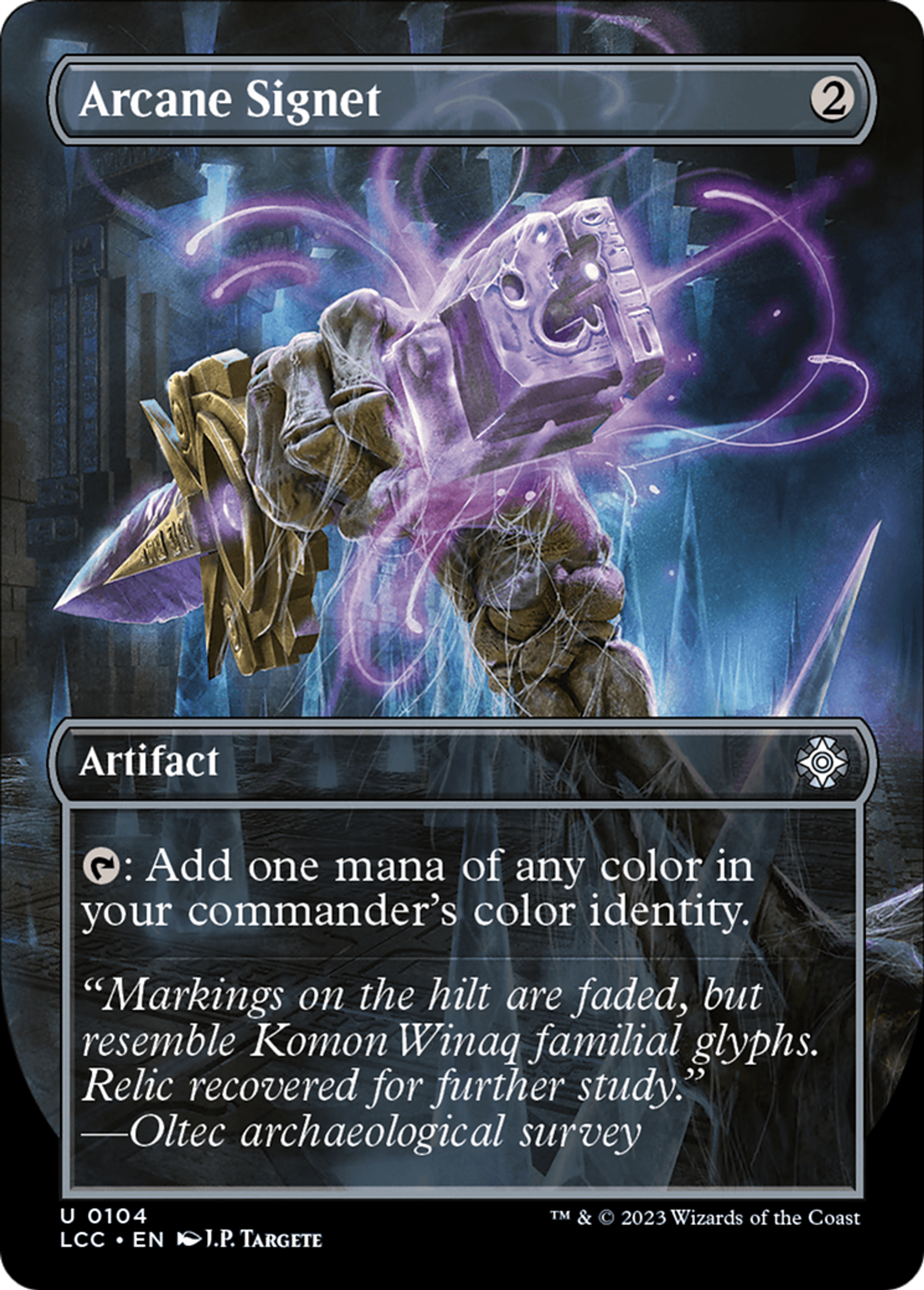Arcane Signet — The Lost Caverns of Ixalan Commander — Magic: The Gathering