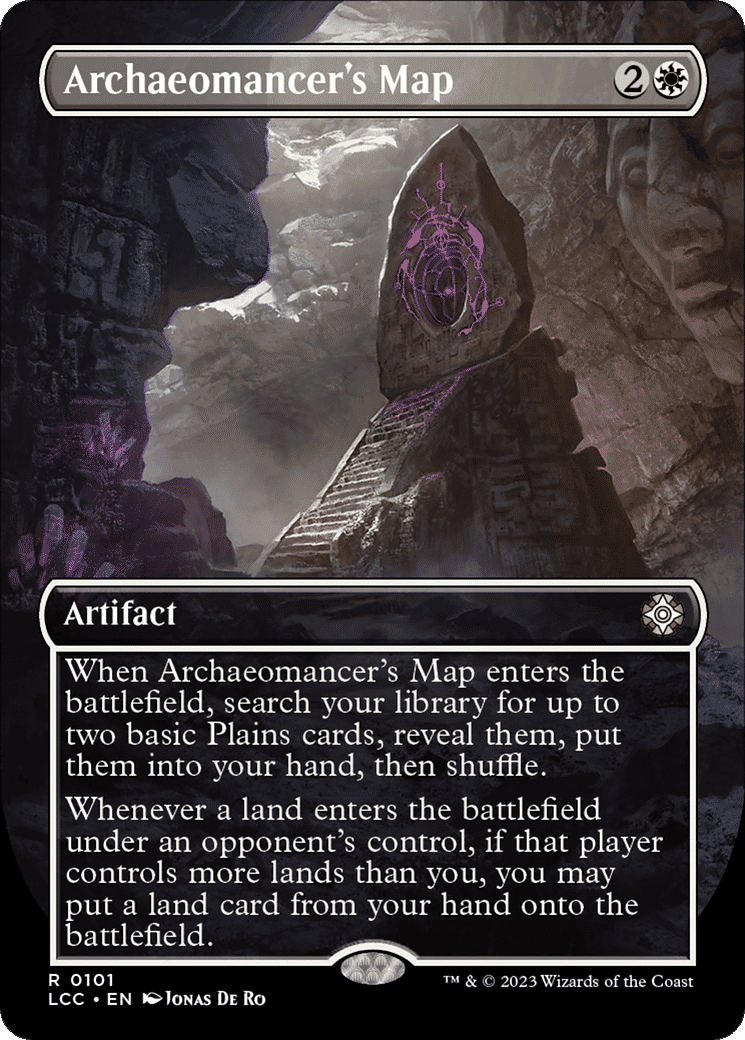 Archaeomancer's Map — The Lost Caverns of Ixalan Commander — Magic: The Gathering