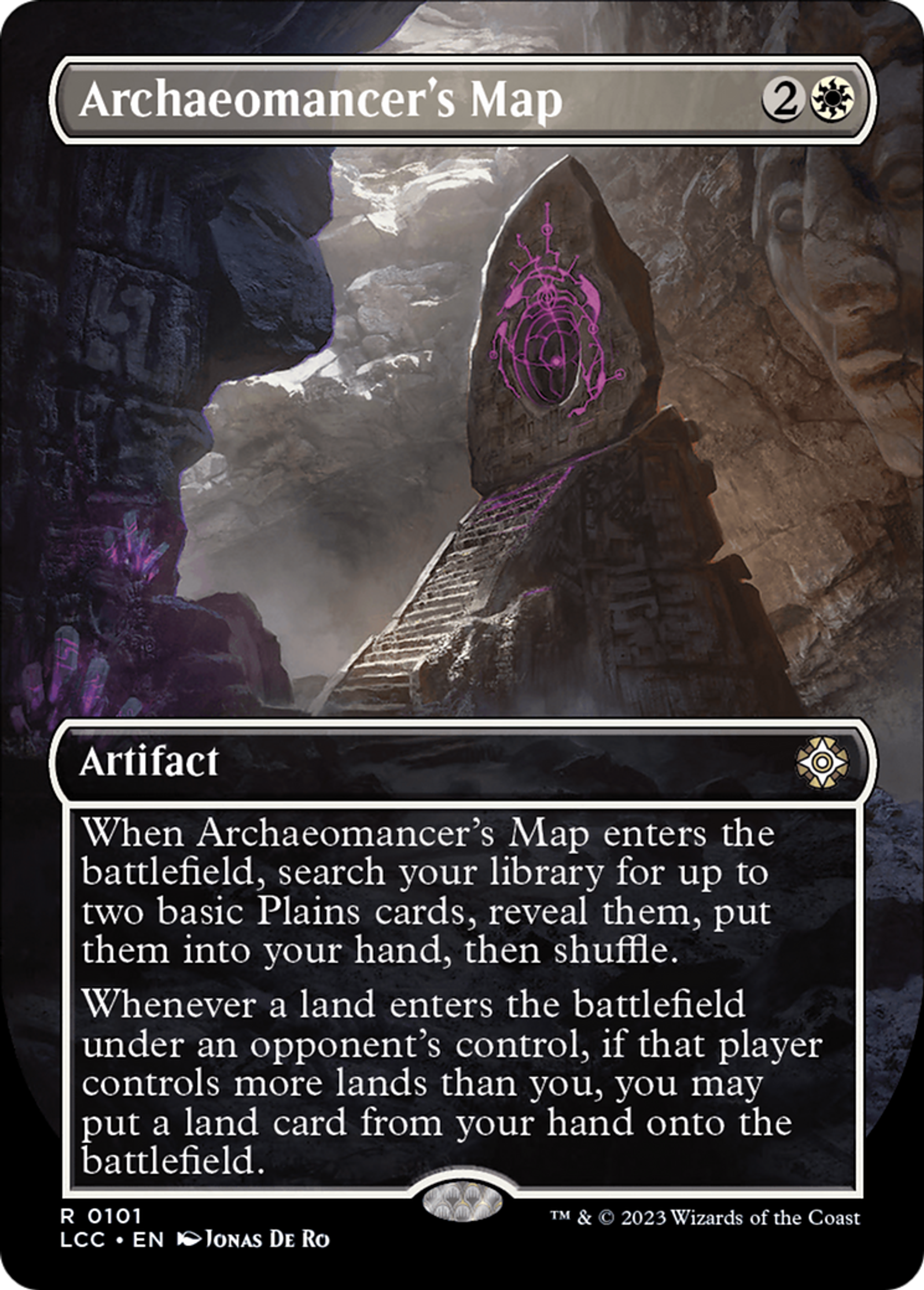 Archaeomancer's Map — The Lost Caverns of Ixalan Commander — Magic: The Gathering
