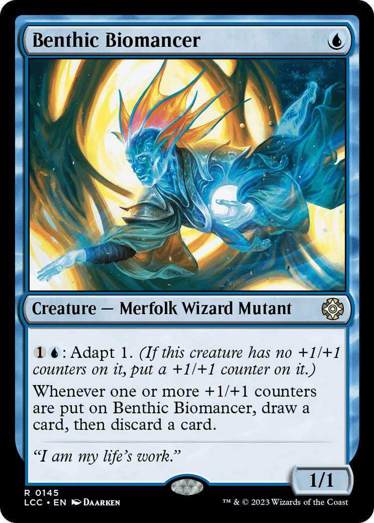 Benthic Biomancer — The Lost Caverns of Ixalan Commander — Magic: The Gathering