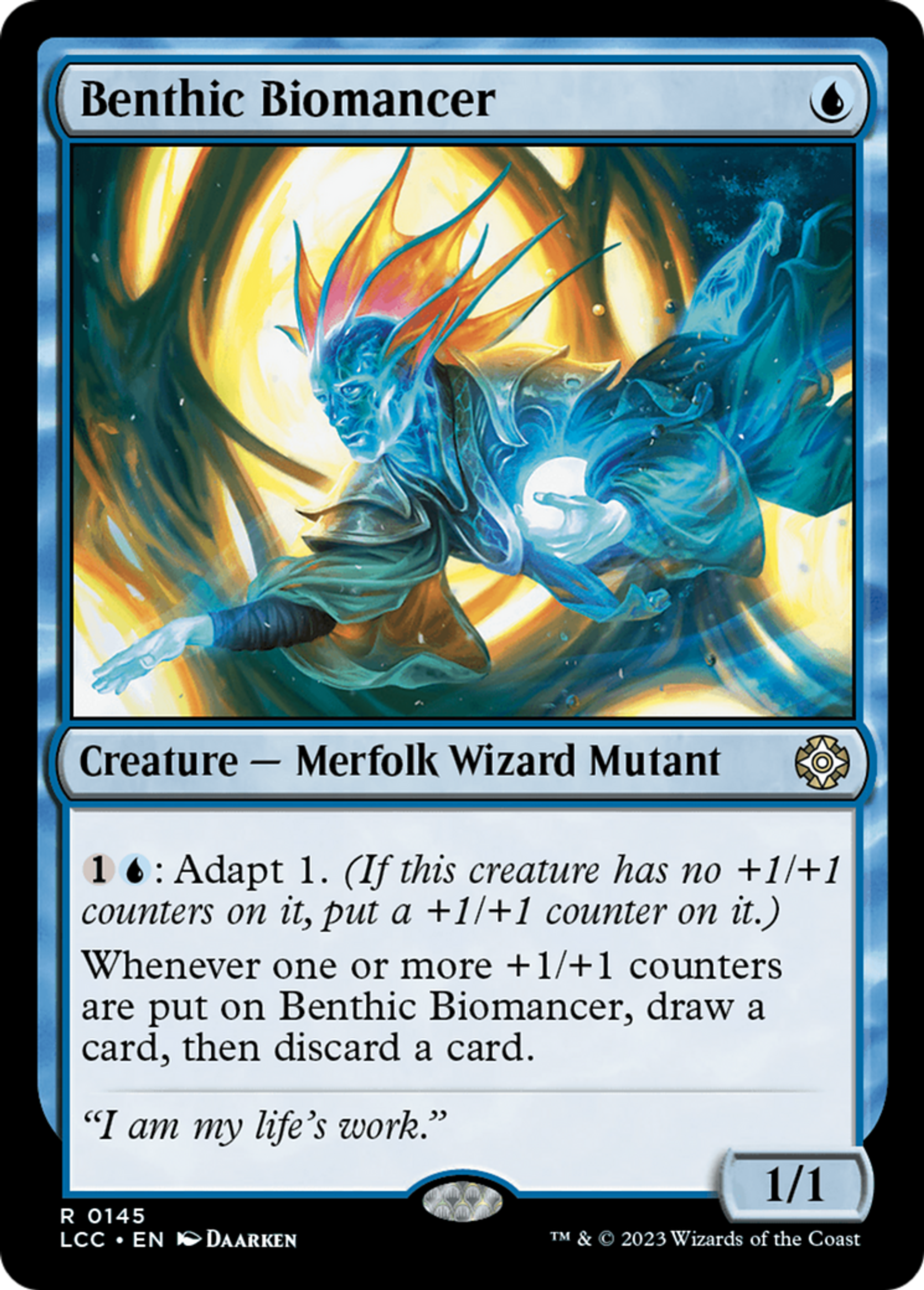 Biomancien benthique — The Lost Caverns of Ixalan Commander — Magic: The Gathering