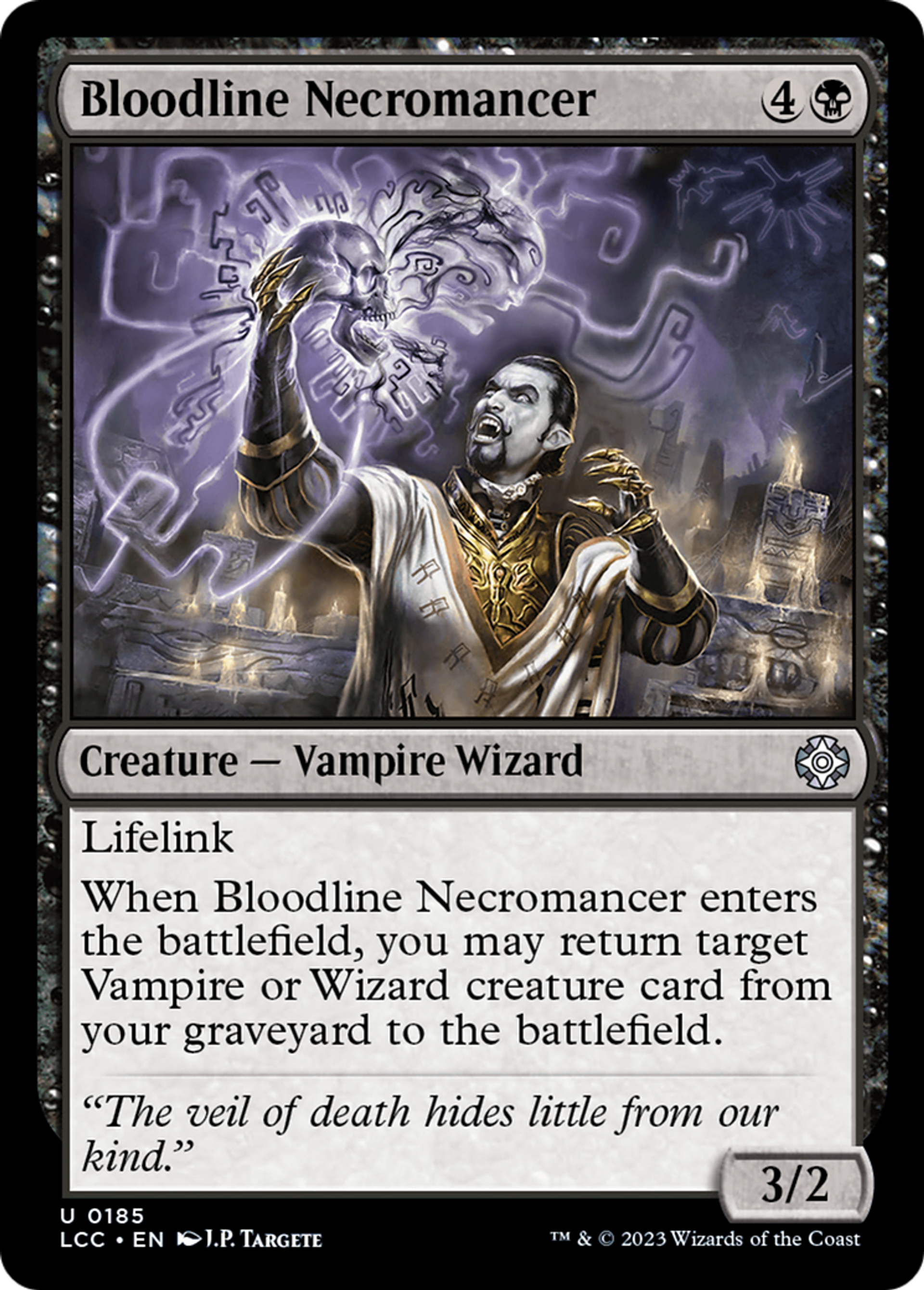 Bloodline Necromancer — The Lost Caverns of Ixalan Commander — Magic: The Gathering