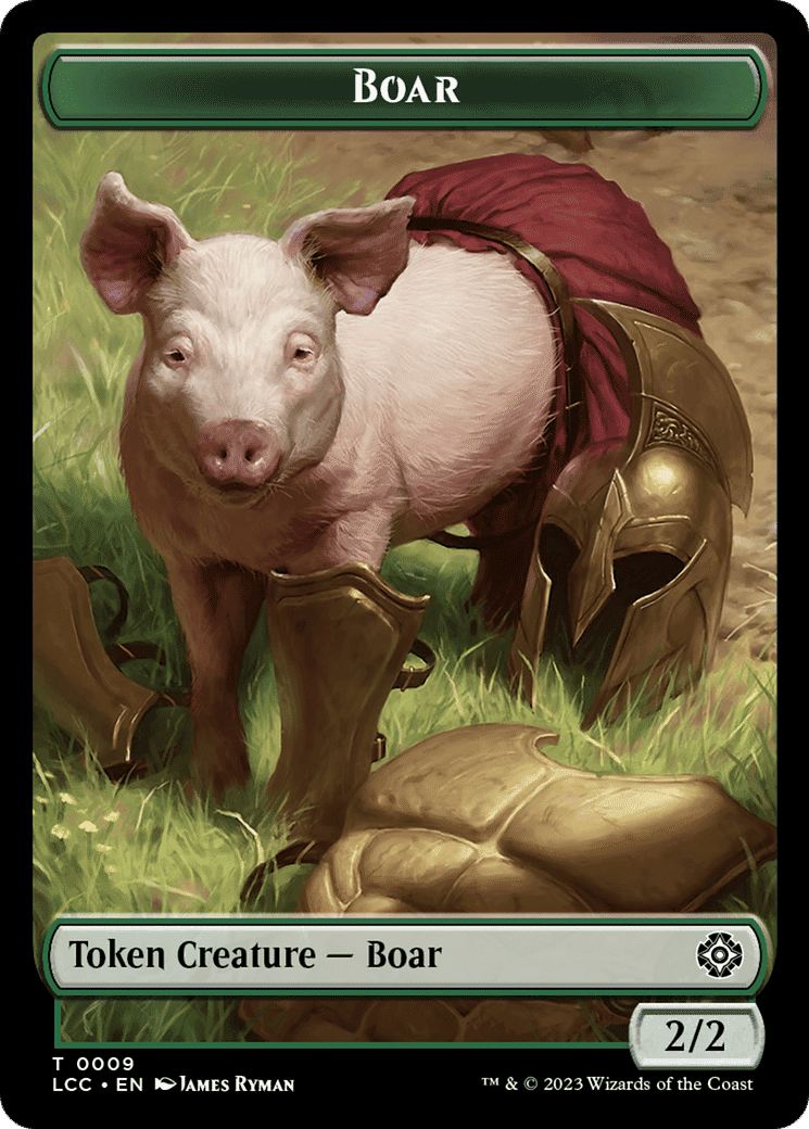 Boar — The Lost Caverns of Ixalan Commander — Magic: The Gathering