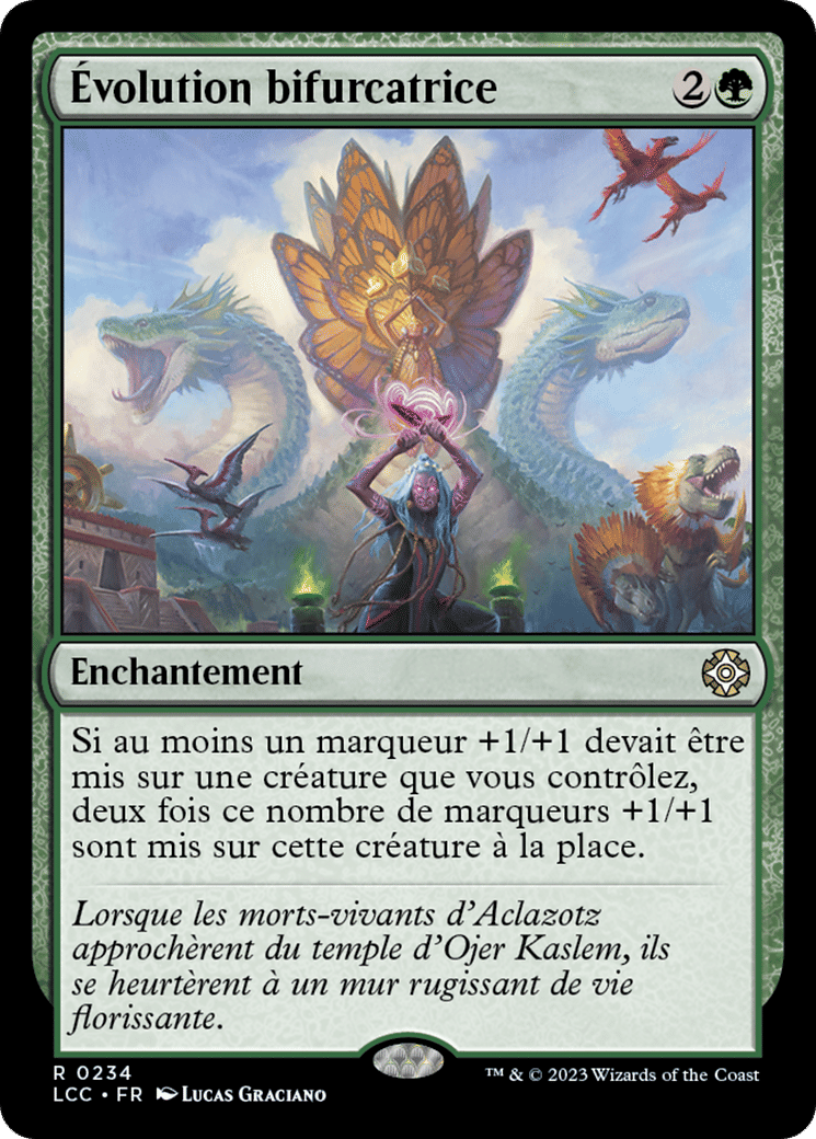 Évolution bifurcatrice — The Lost Caverns of Ixalan Commander — Magic: The Gathering