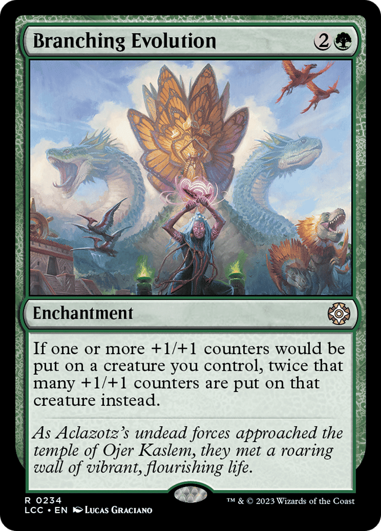 Branching Evolution from The Lost Caverns of Ixalan Commander - Magic: The Gathering