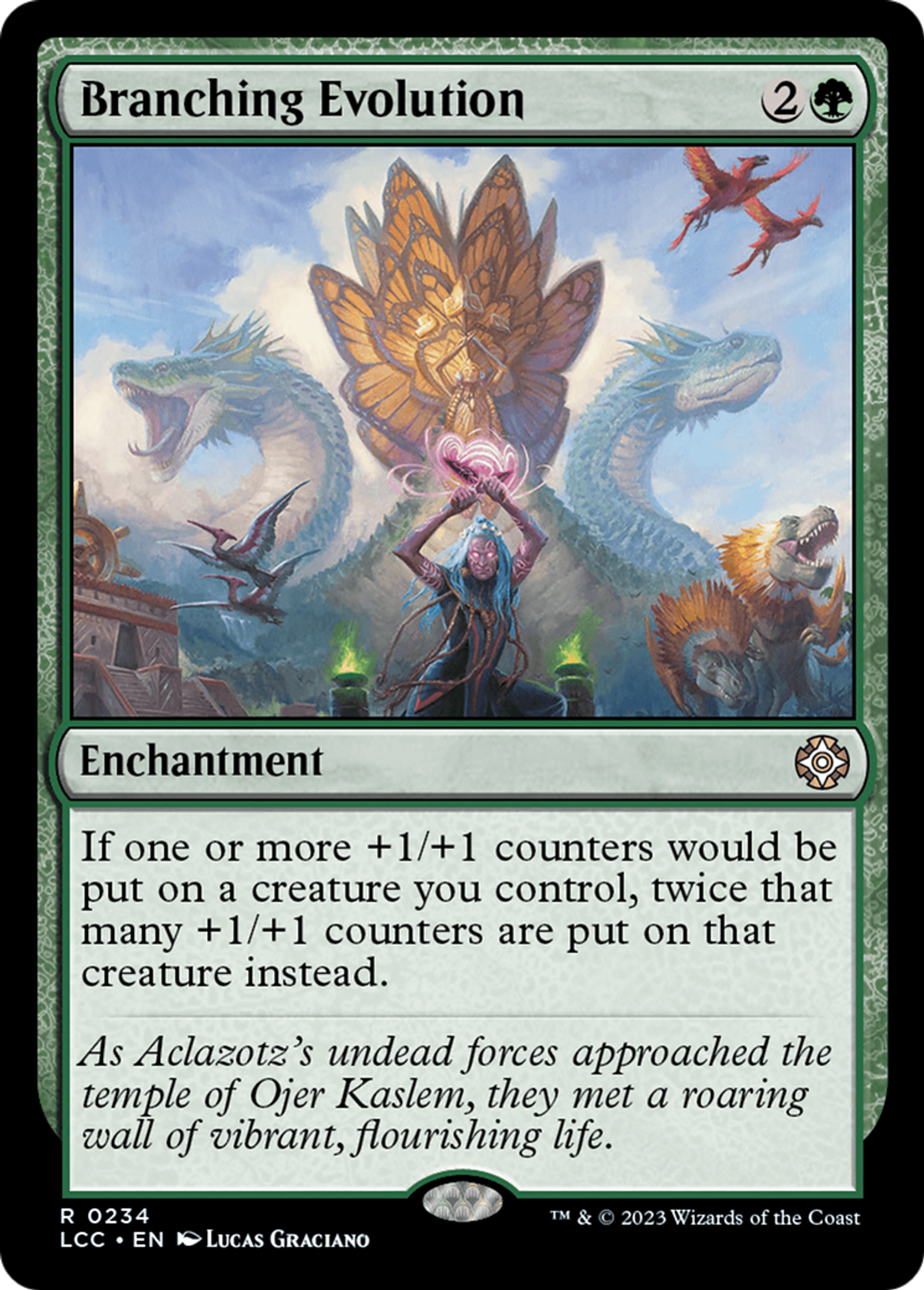Branching Evolution — The Lost Caverns of Ixalan Commander — Magic: The Gathering