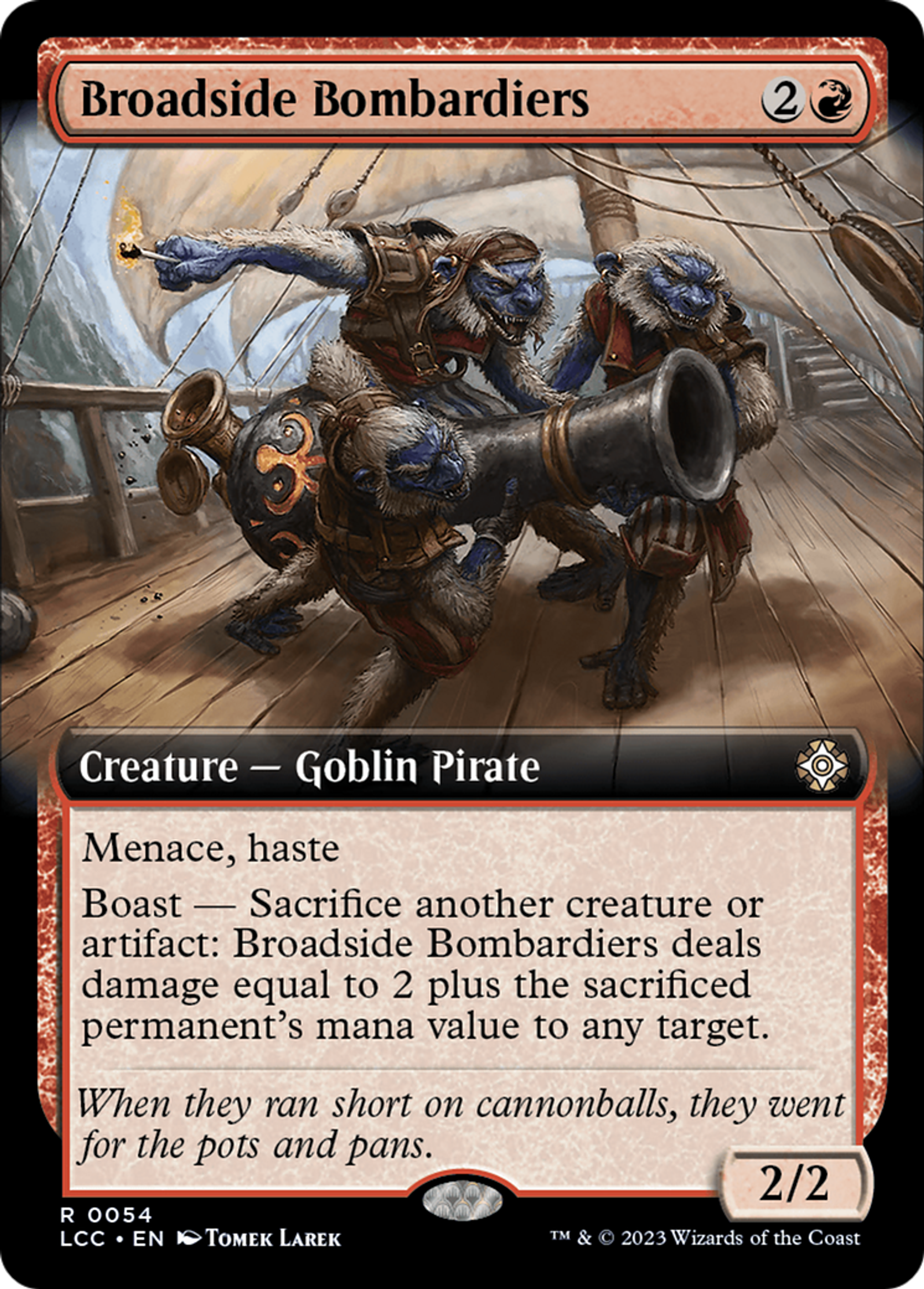 Broadside Bombardiers — The Lost Caverns of Ixalan Commander — Magic: The Gathering