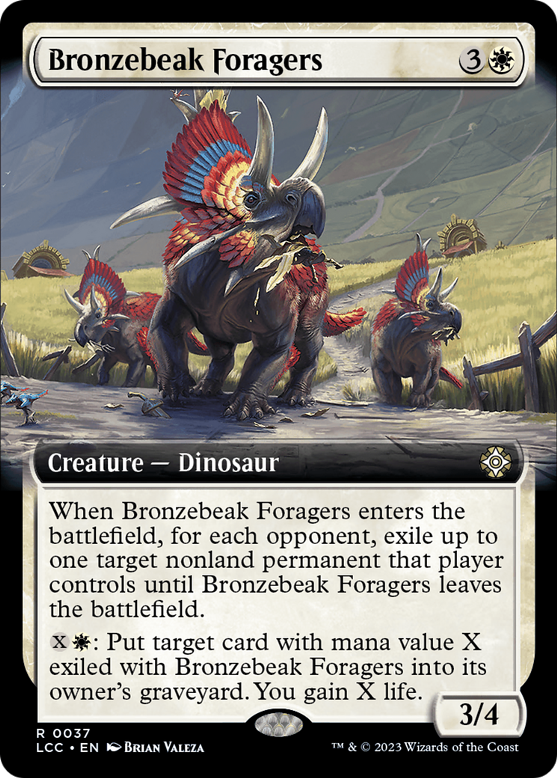 Bronzebeak Foragers — The Lost Caverns of Ixalan Commander — Magic: The Gathering