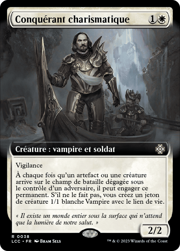 Conquérant charismatique from The Lost Caverns of Ixalan Commander - Magic: The Gathering