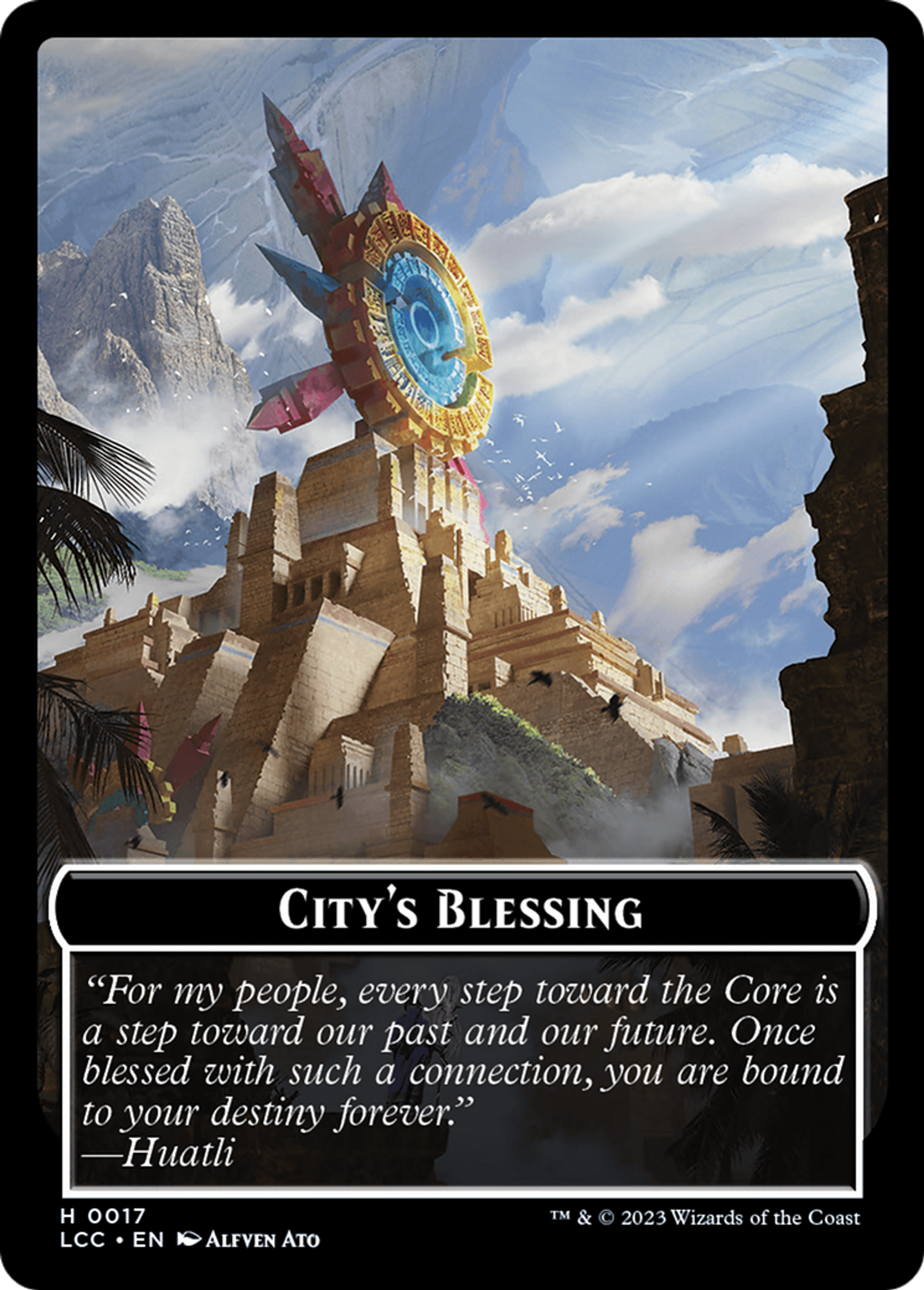 City's Blessing — The Lost Caverns of Ixalan Commander — Magic: The Gathering