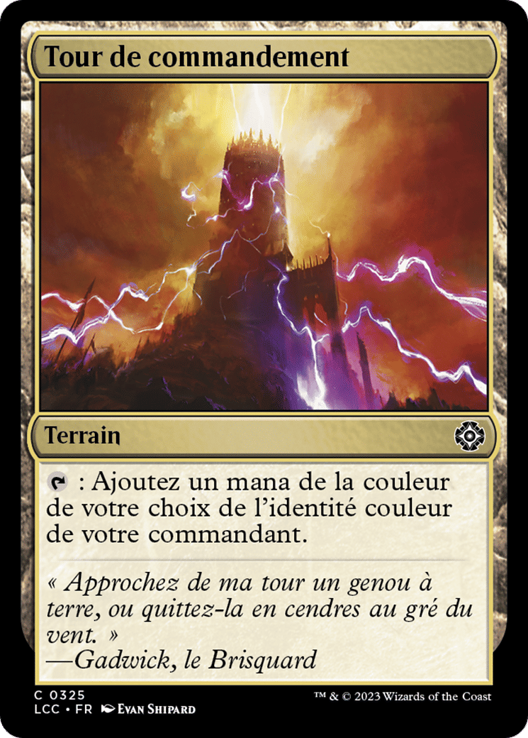 Tour de commandement — The Lost Caverns of Ixalan Commander — Magic: The Gathering