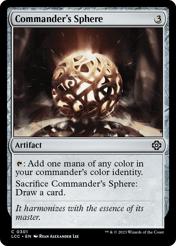 Commander's Sphere — The Lost Caverns of Ixalan Commander — Magic: The Gathering
