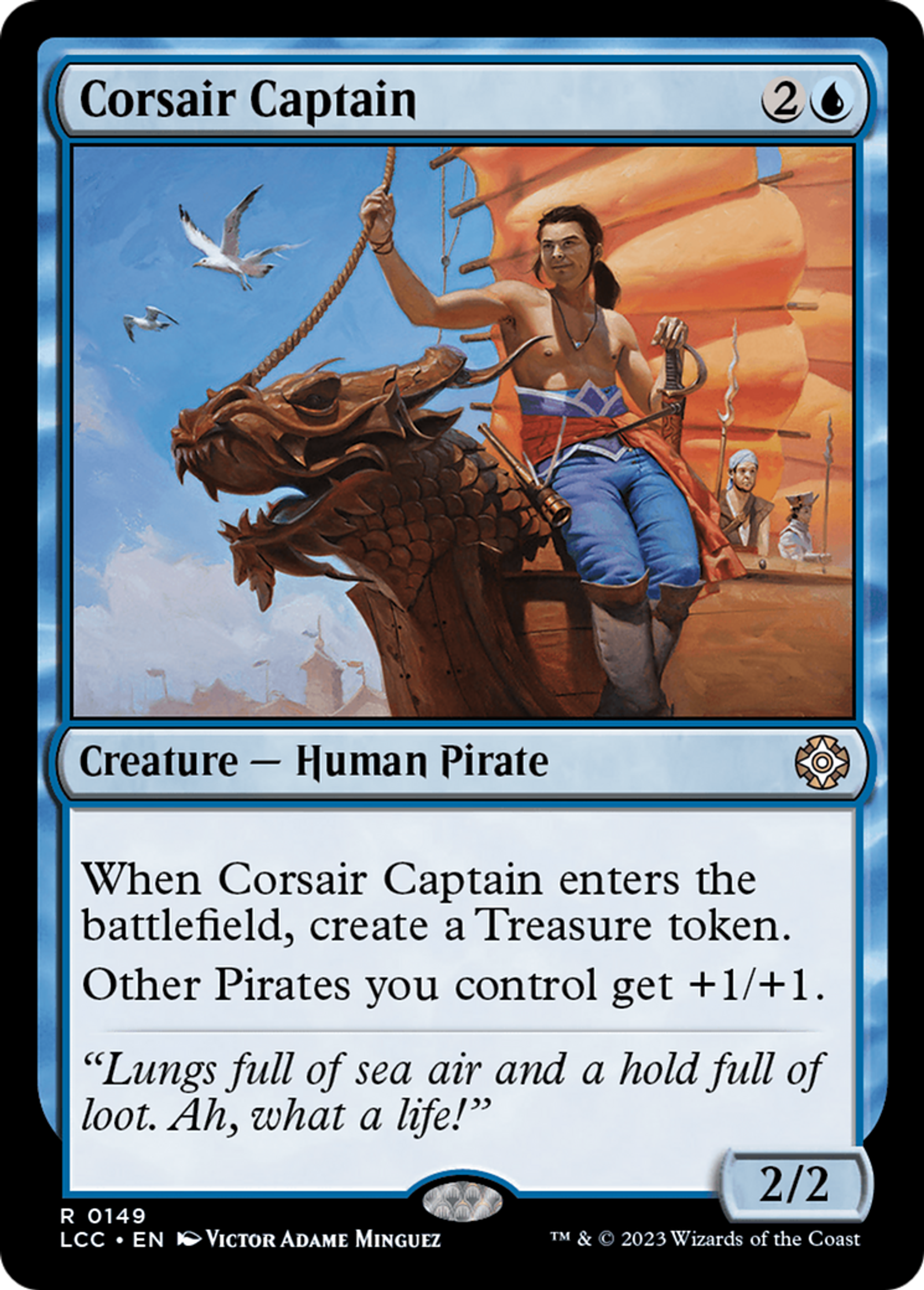 Capitaine corsaire — The Lost Caverns of Ixalan Commander — Magic: The Gathering