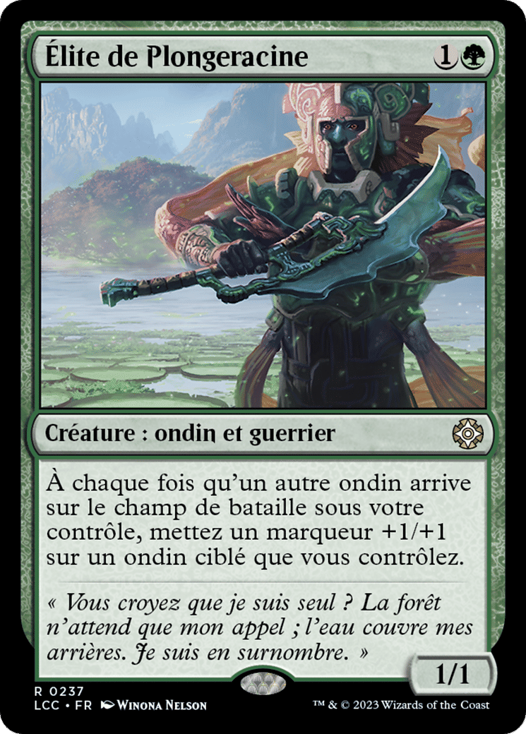 Élite de Plongeracine — The Lost Caverns of Ixalan Commander — Magic: The Gathering