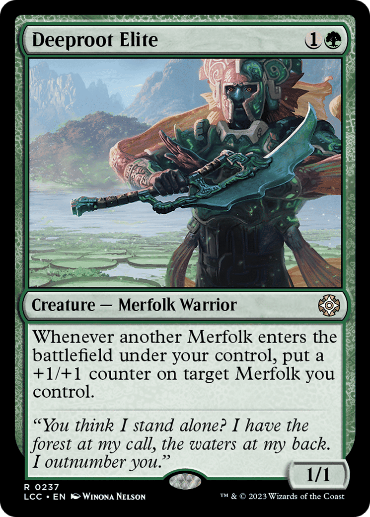 Deeproot Elite — The Lost Caverns of Ixalan Commander — Magic: The Gathering