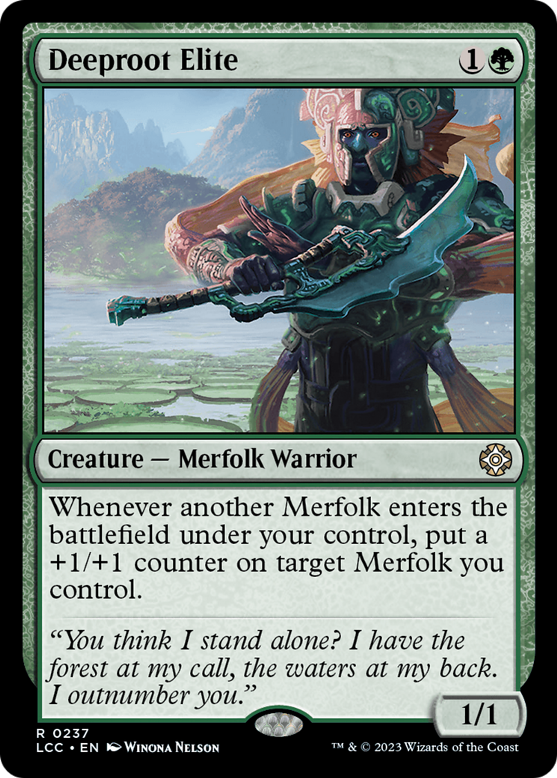 Deeproot Elite — The Lost Caverns of Ixalan Commander — Magic: The Gathering
