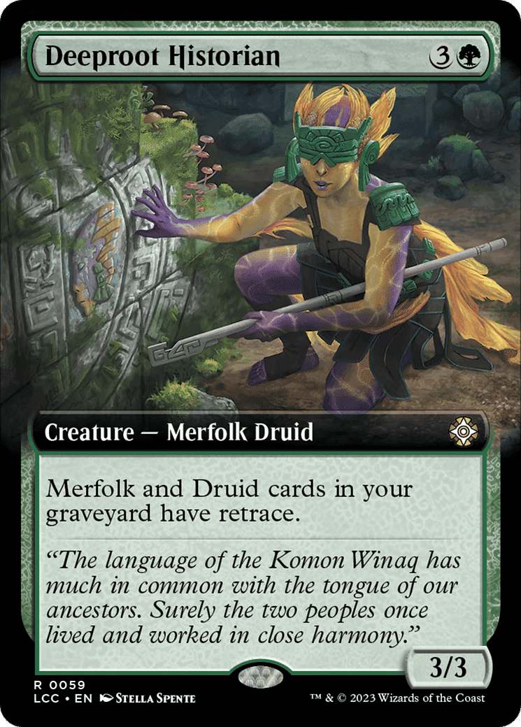 Deeproot Historian — The Lost Caverns of Ixalan Commander — Magic: The Gathering