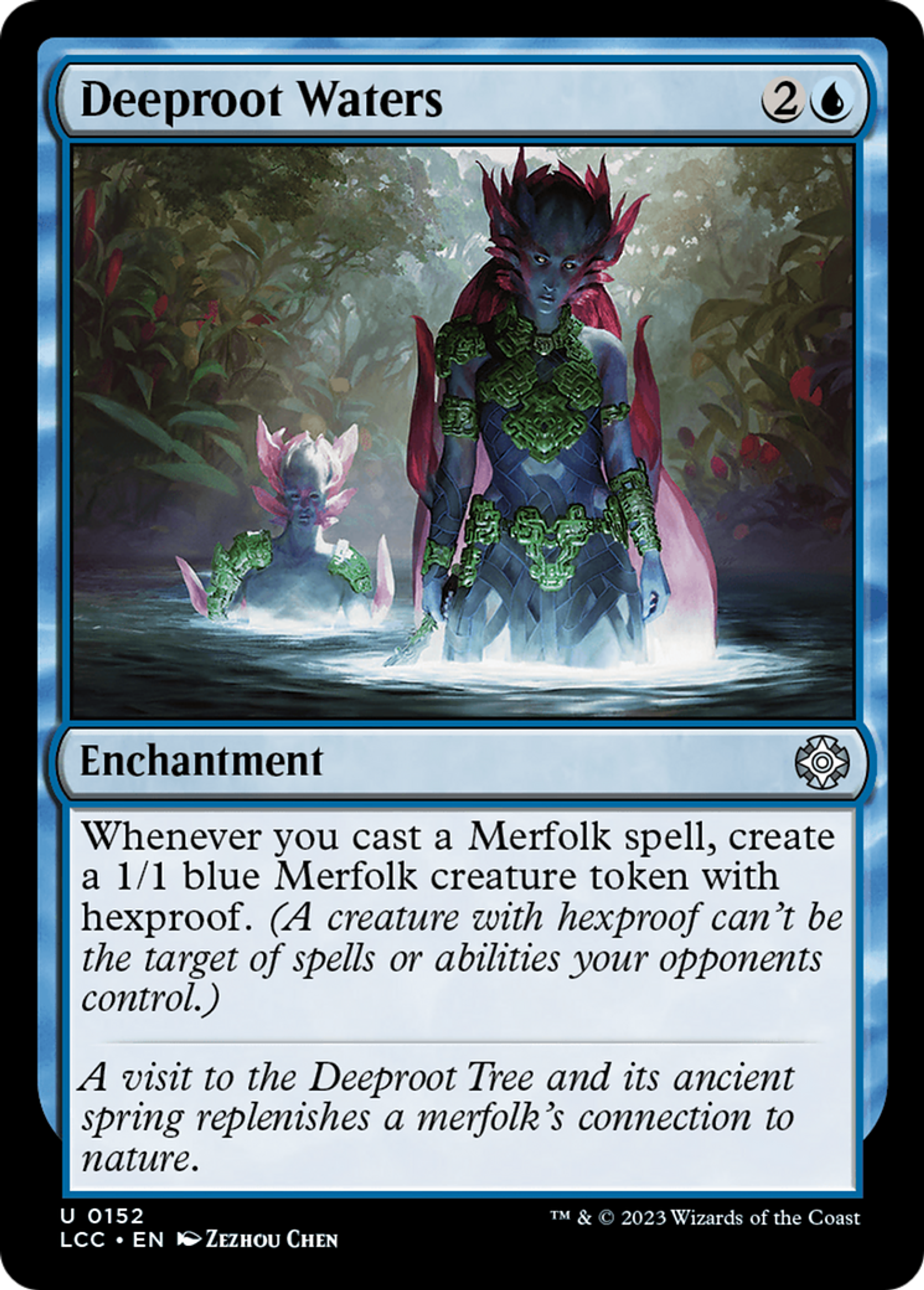 Eaux de Plongeracine — The Lost Caverns of Ixalan Commander — Magic: The Gathering
