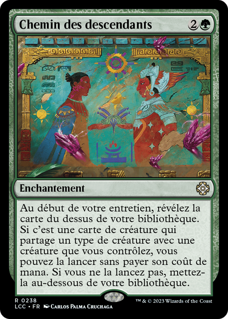 Chemin des descendants — The Lost Caverns of Ixalan Commander — Magic: The Gathering