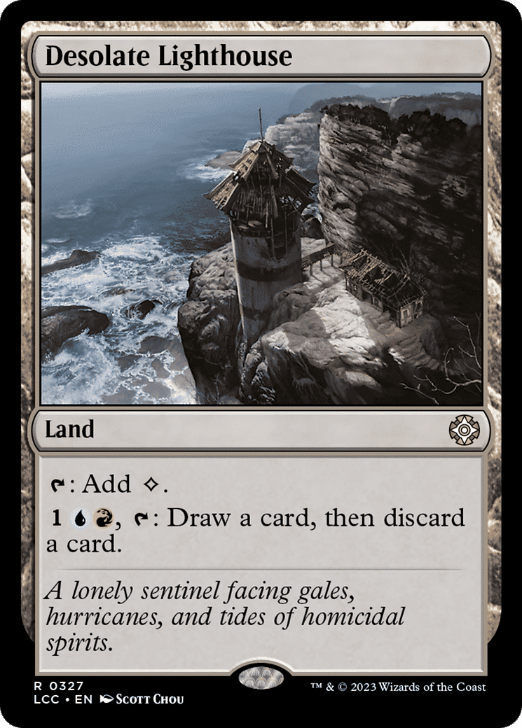 Desolate Lighthouse — The Lost Caverns of Ixalan Commander — Magic: The Gathering