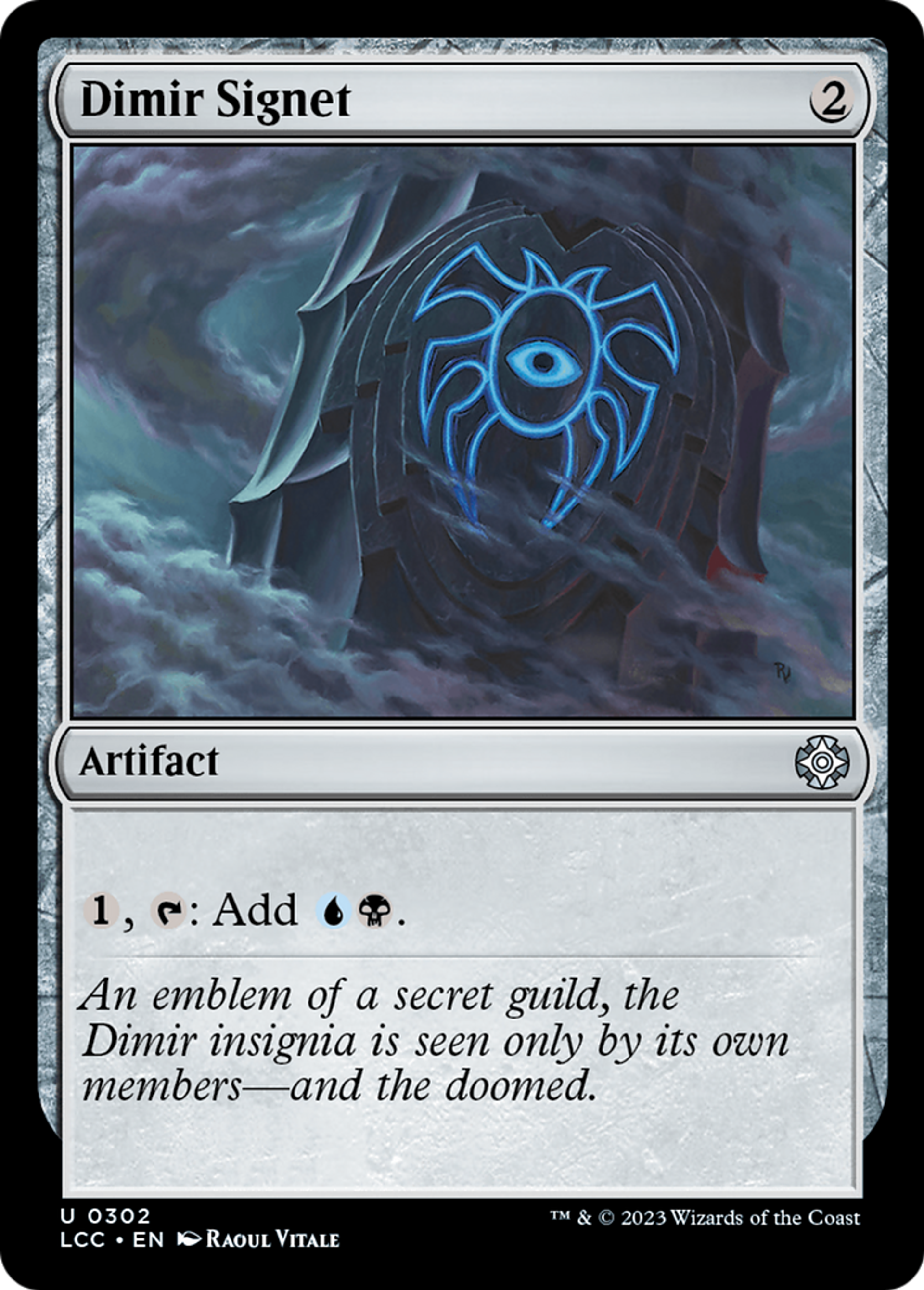 Cachet de Dimir — The Lost Caverns of Ixalan Commander — Magic: The Gathering