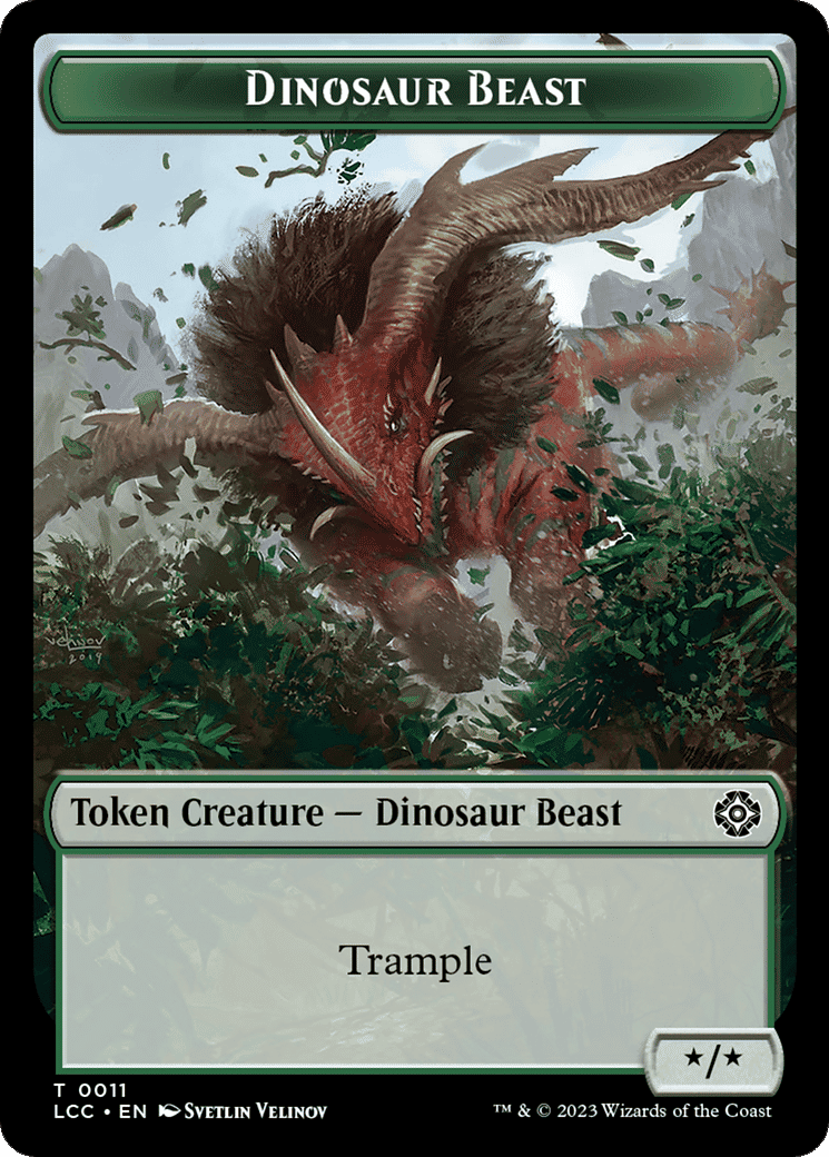 Dinosaur Beast — The Lost Caverns of Ixalan Commander — Magic: The Gathering