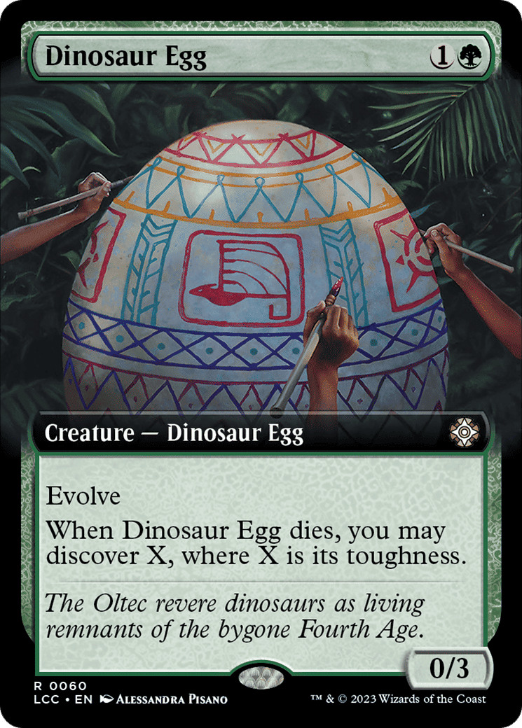 Dinosaur Egg — The Lost Caverns of Ixalan Commander — Magic: The Gathering