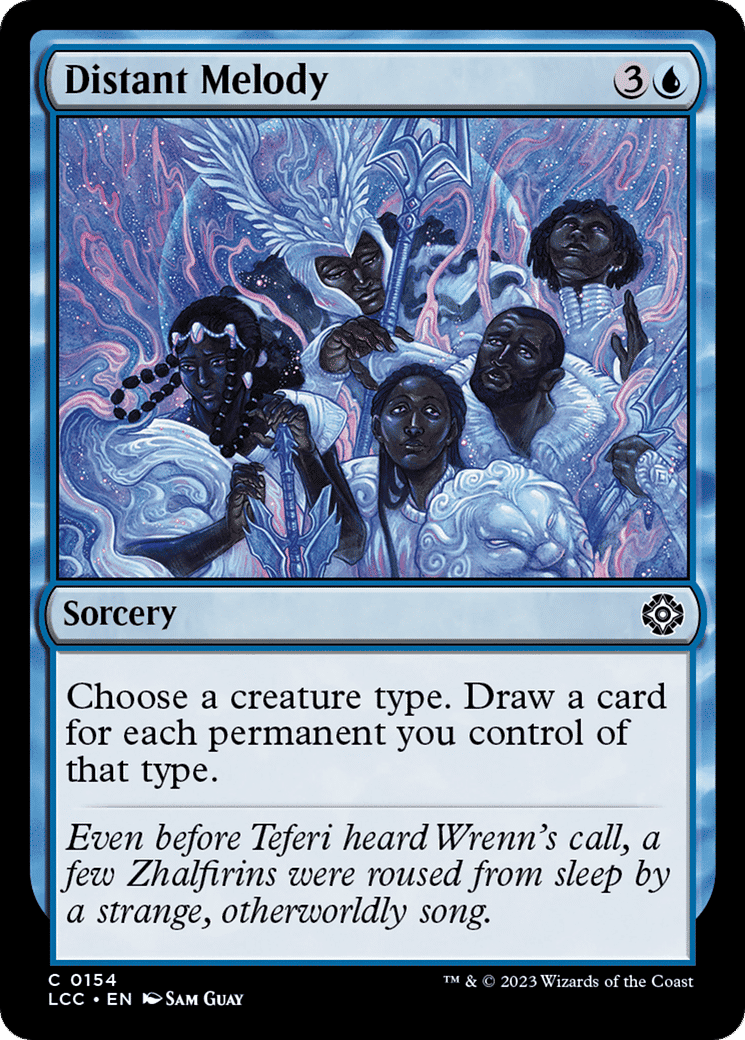 Distant Melody — The Lost Caverns of Ixalan Commander — Magic: The Gathering