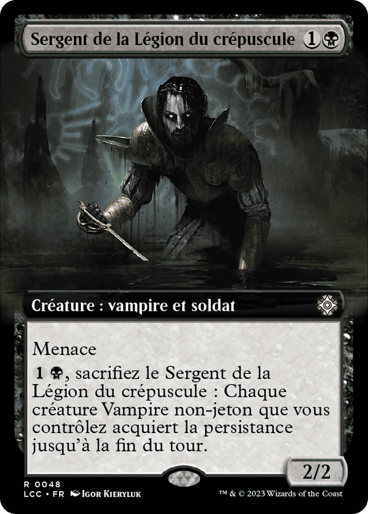Sergent de la Légion du crépuscule — The Lost Caverns of Ixalan Commander — Magic: The Gathering