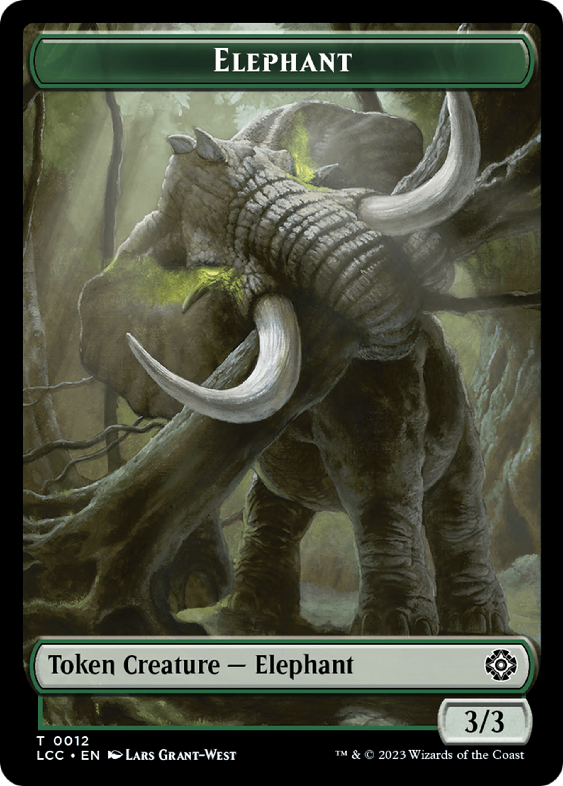 Elephant — The Lost Caverns of Ixalan Commander — Magic: The Gathering