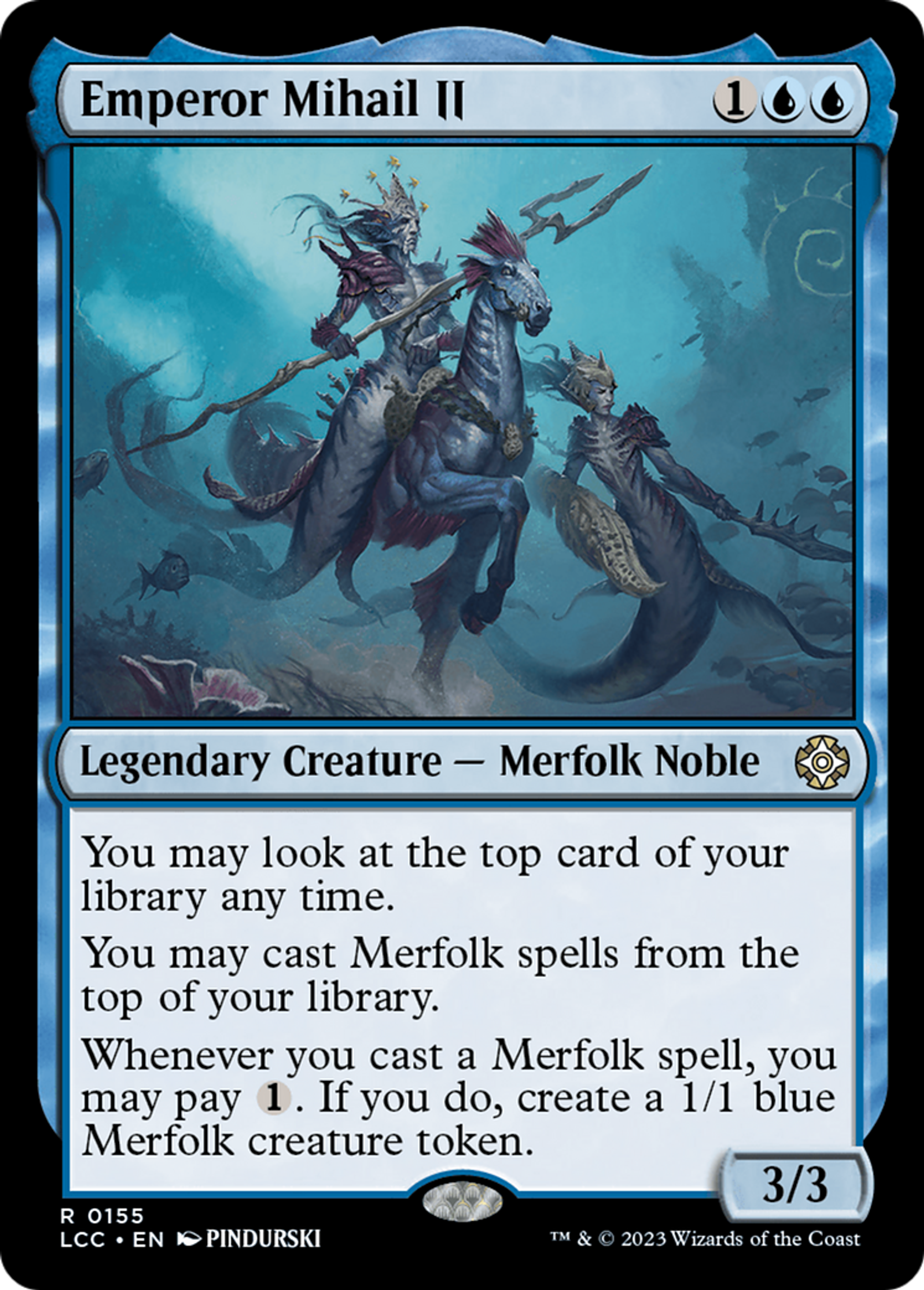 Empereur Mihail II — The Lost Caverns of Ixalan Commander — Magic: The Gathering