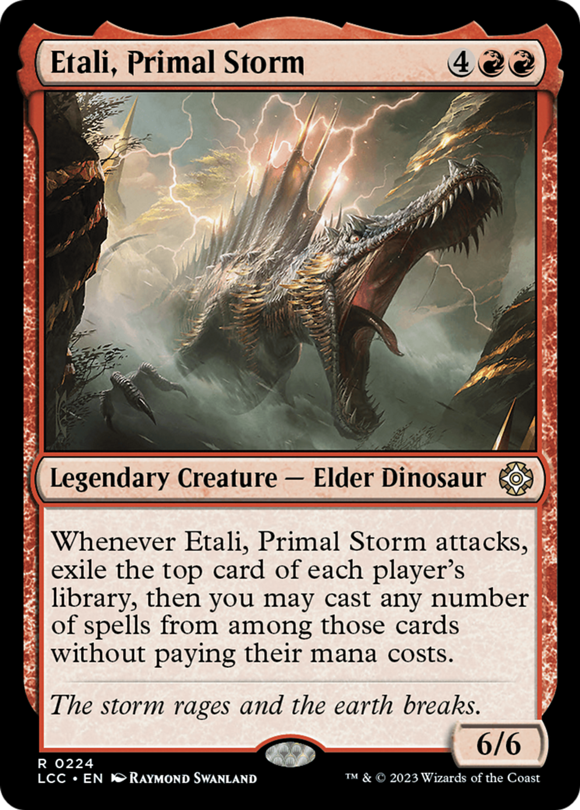 Etali, Primal Storm — The Lost Caverns of Ixalan Commander — Magic: The Gathering