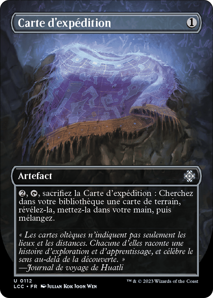 Carte d'expédition — The Lost Caverns of Ixalan Commander — Magic: The Gathering