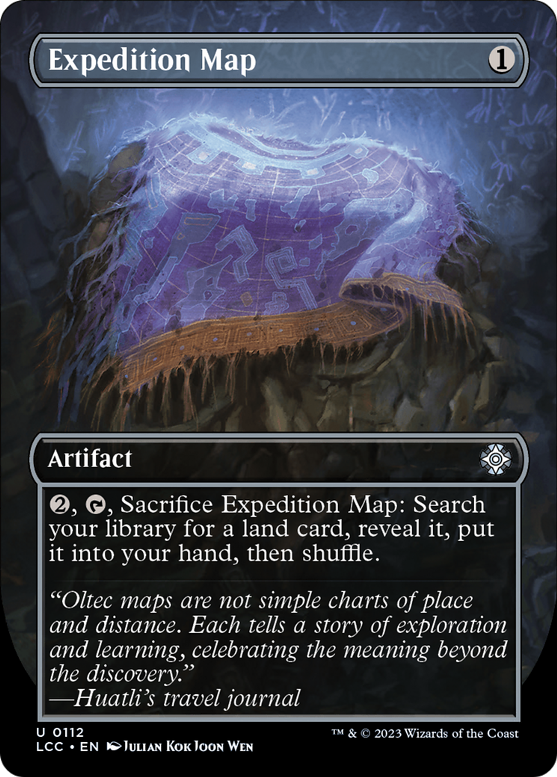 Carte d'expédition — The Lost Caverns of Ixalan Commander — Magic: The Gathering