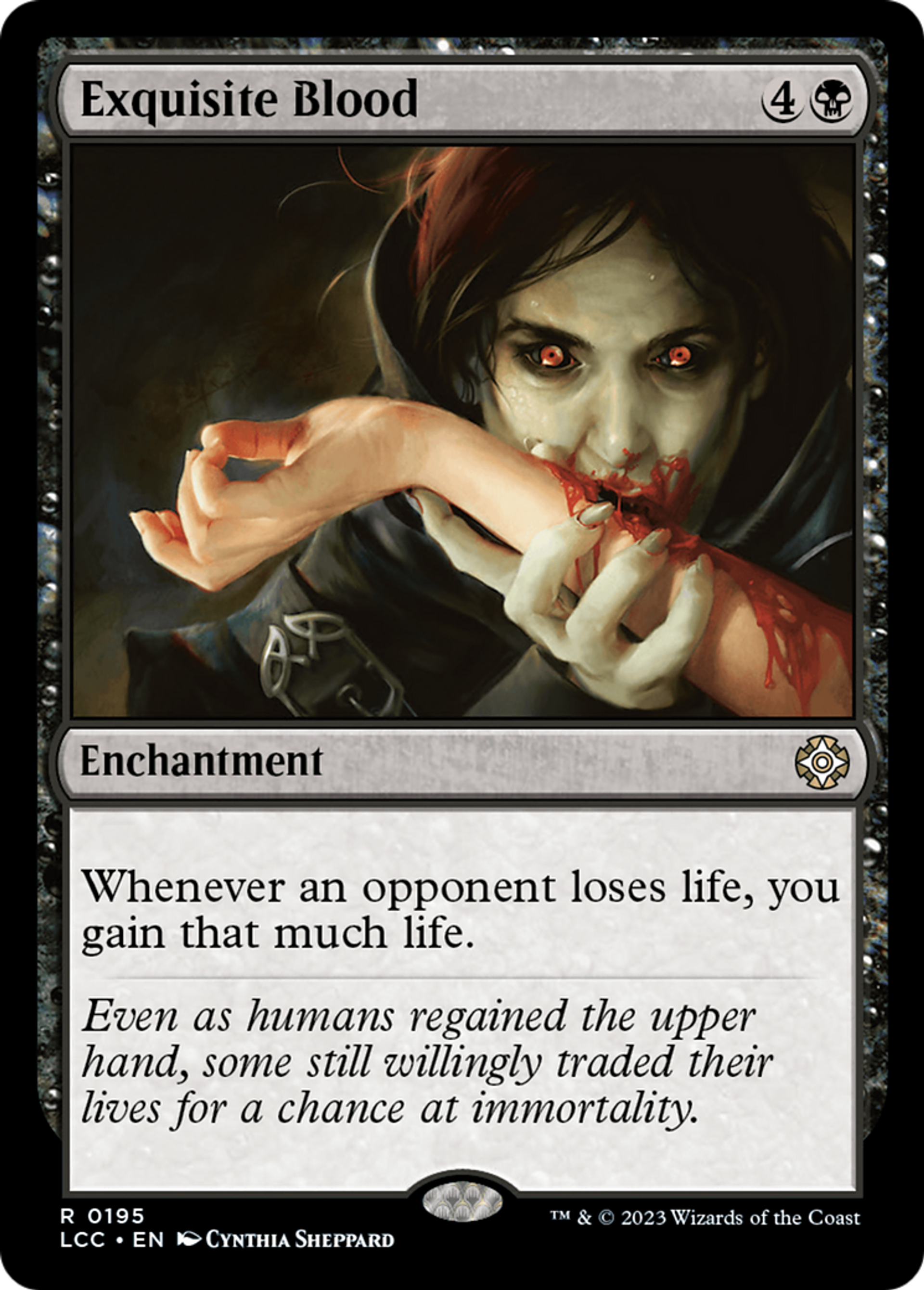 Exquisite Blood — The Lost Caverns of Ixalan Commander — Magic: The Gathering