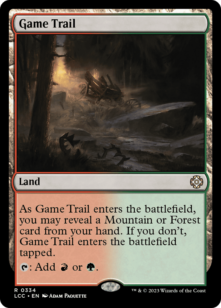 Game Trail — The Lost Caverns of Ixalan Commander — Magic: The Gathering