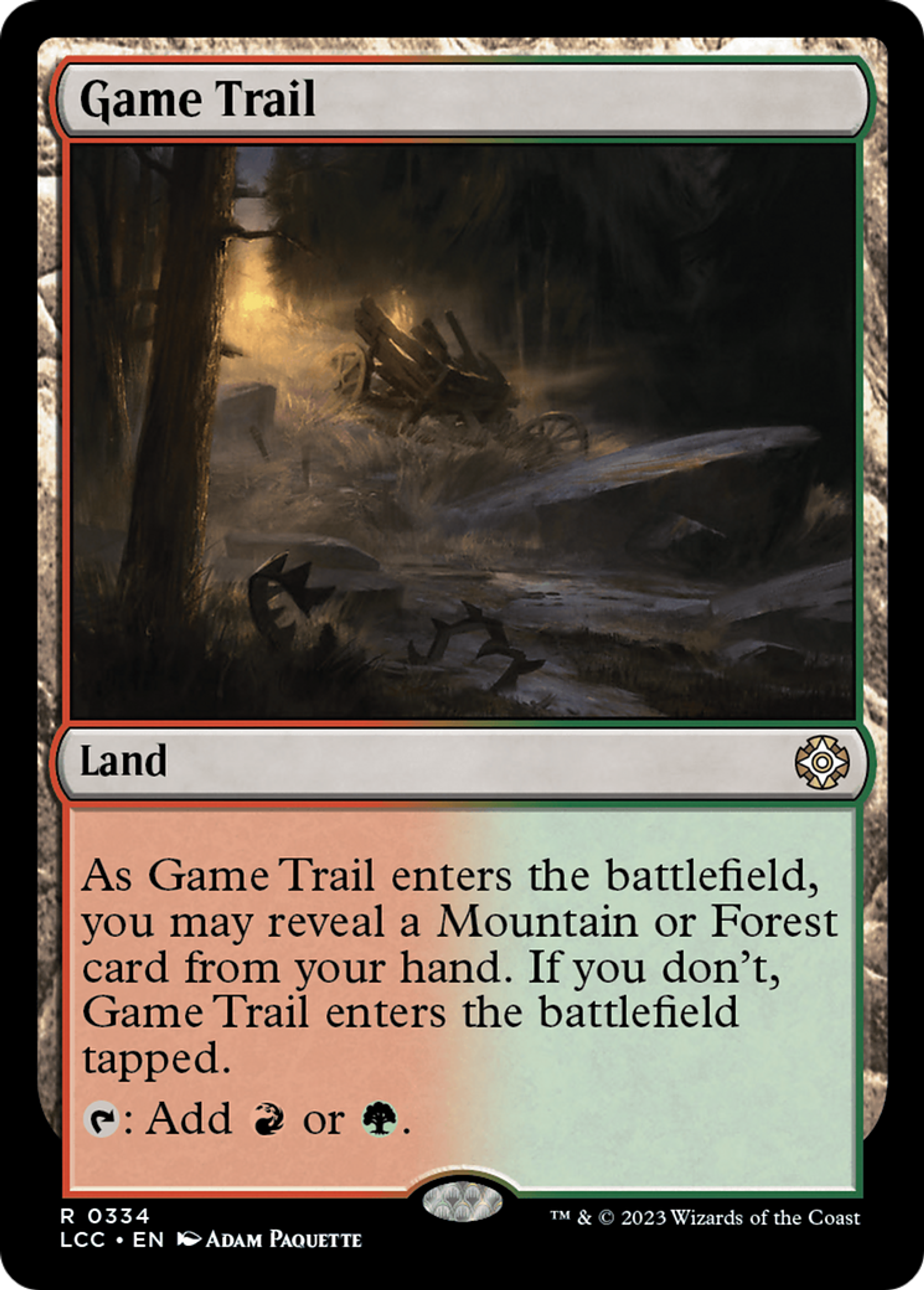Game Trail — The Lost Caverns of Ixalan Commander — Magic: The Gathering