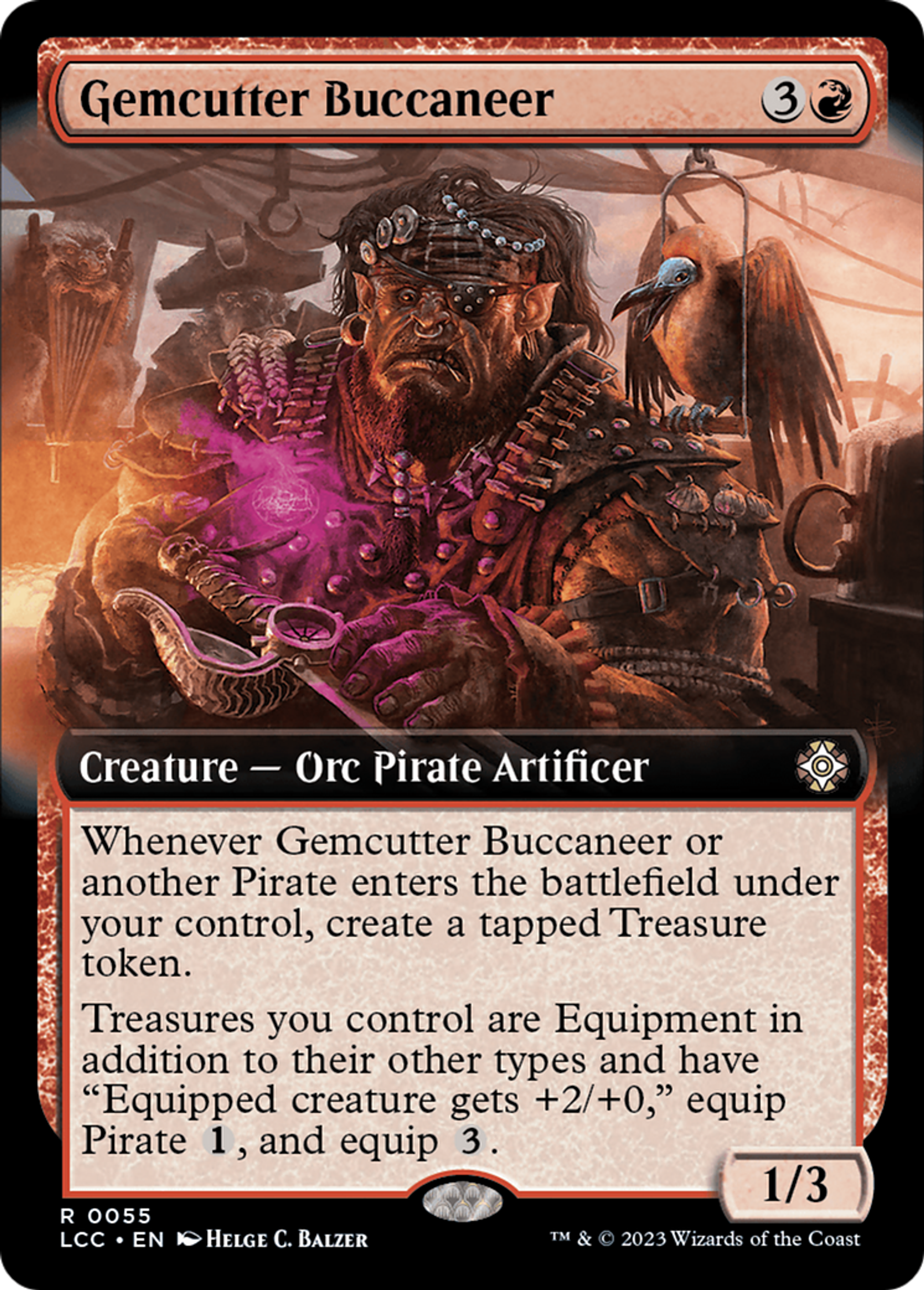 Gemcutter Buccaneer — The Lost Caverns of Ixalan Commander — Magic: The Gathering