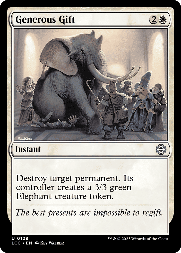 Generous Gift — The Lost Caverns of Ixalan Commander — Magic: The Gathering