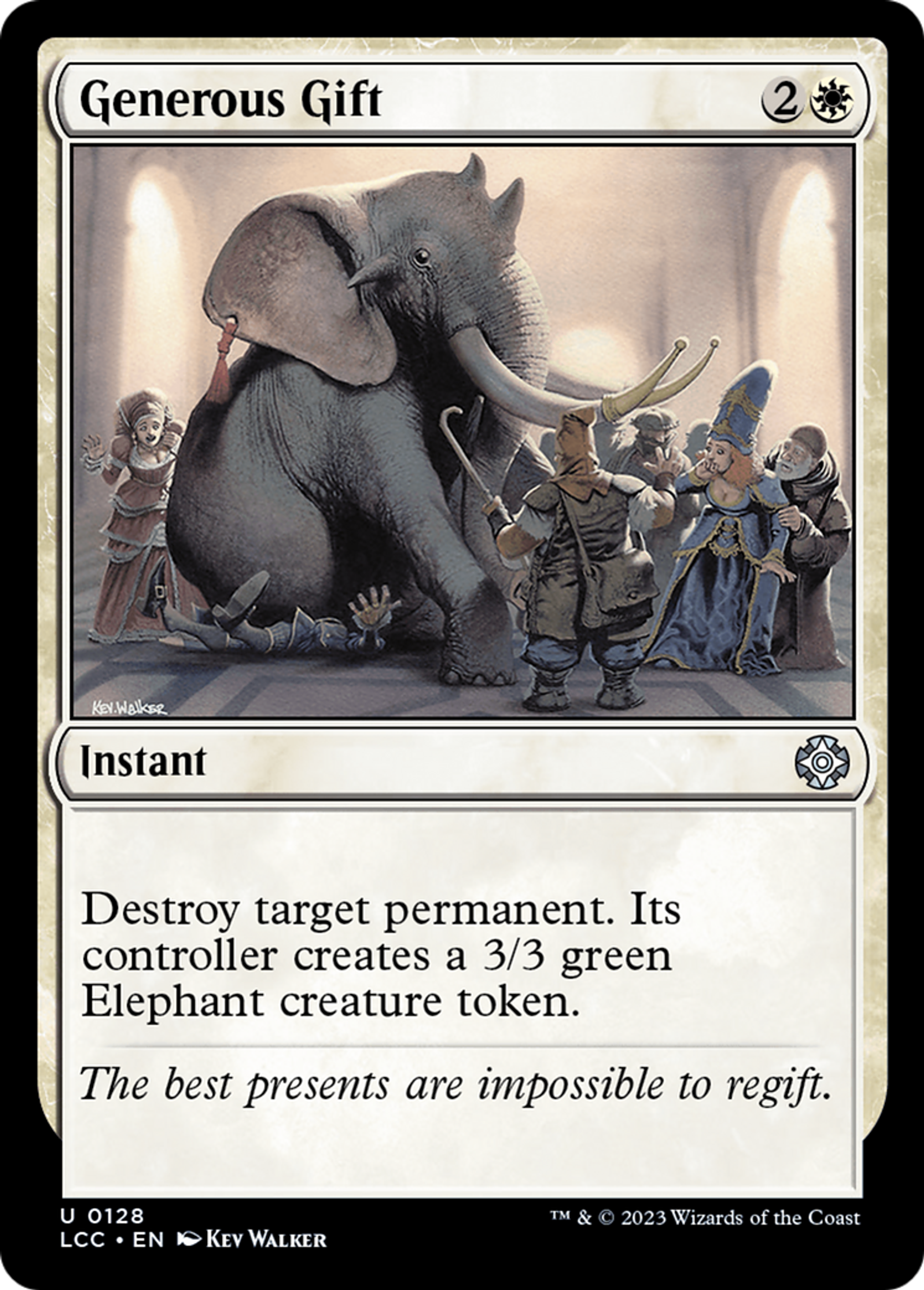 Cadeau généreux — The Lost Caverns of Ixalan Commander — Magic: The Gathering