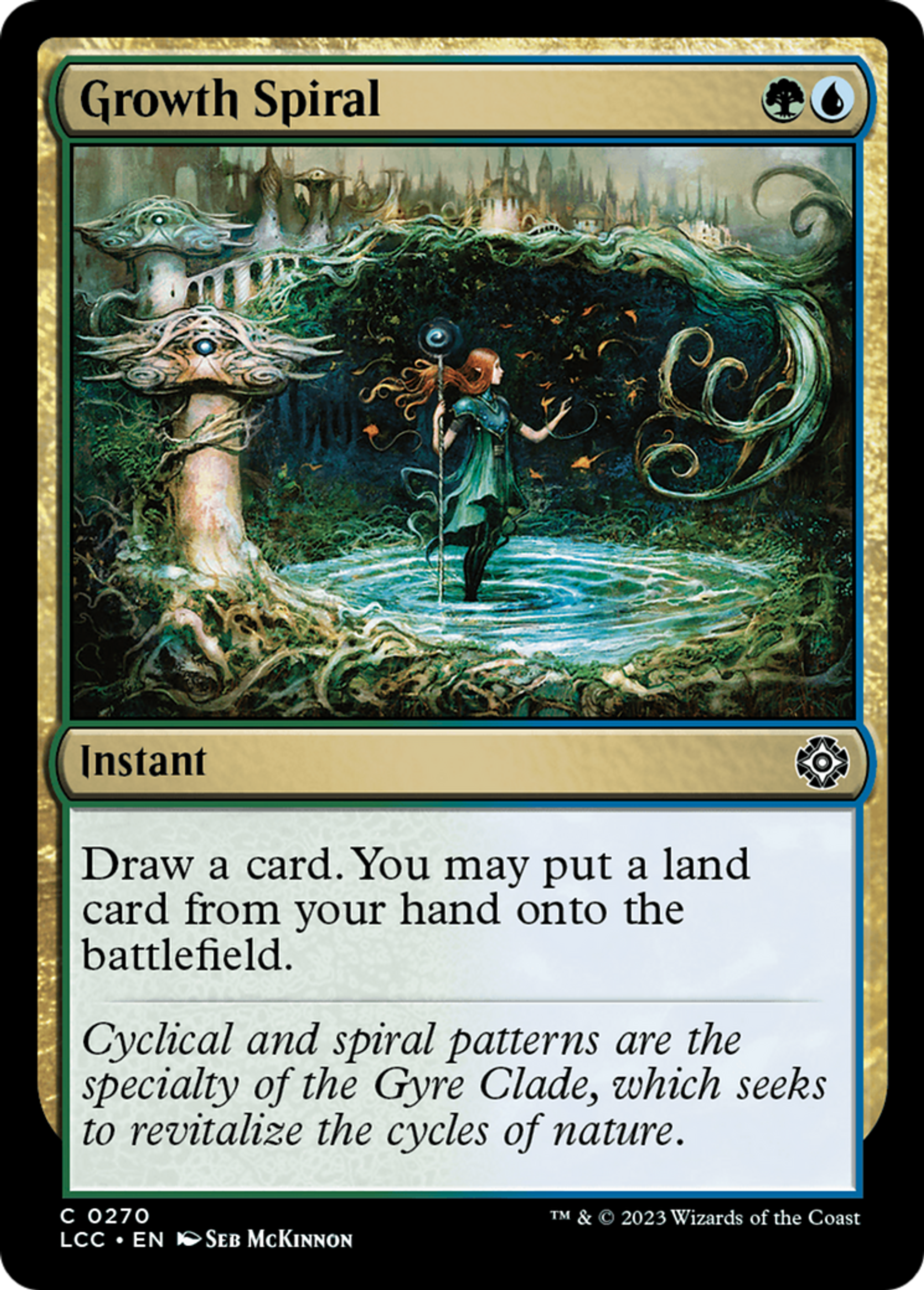Growth Spiral — The Lost Caverns of Ixalan Commander — Magic: The Gathering