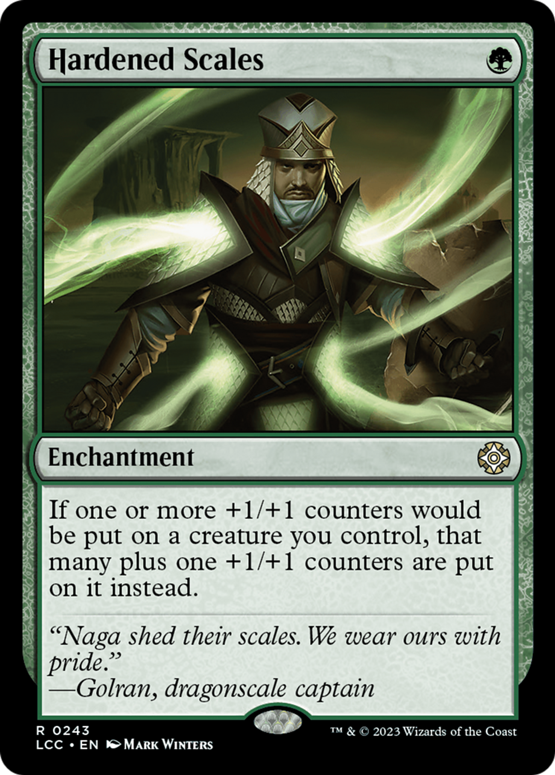 Hardened Scales — The Lost Caverns of Ixalan Commander — Magic: The Gathering