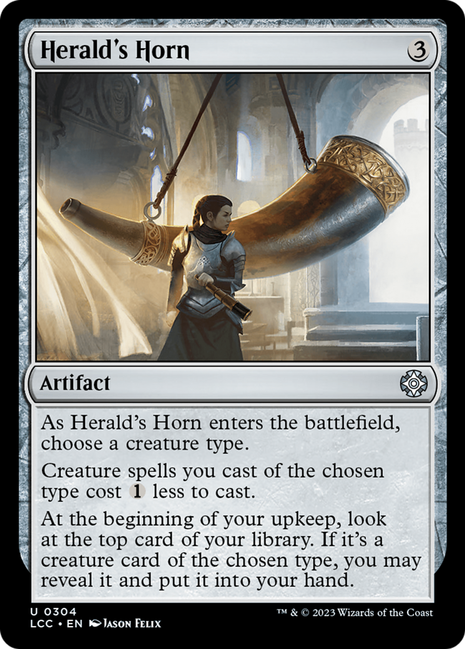 Herald's Horn — The Lost Caverns of Ixalan Commander — Magic: The Gathering