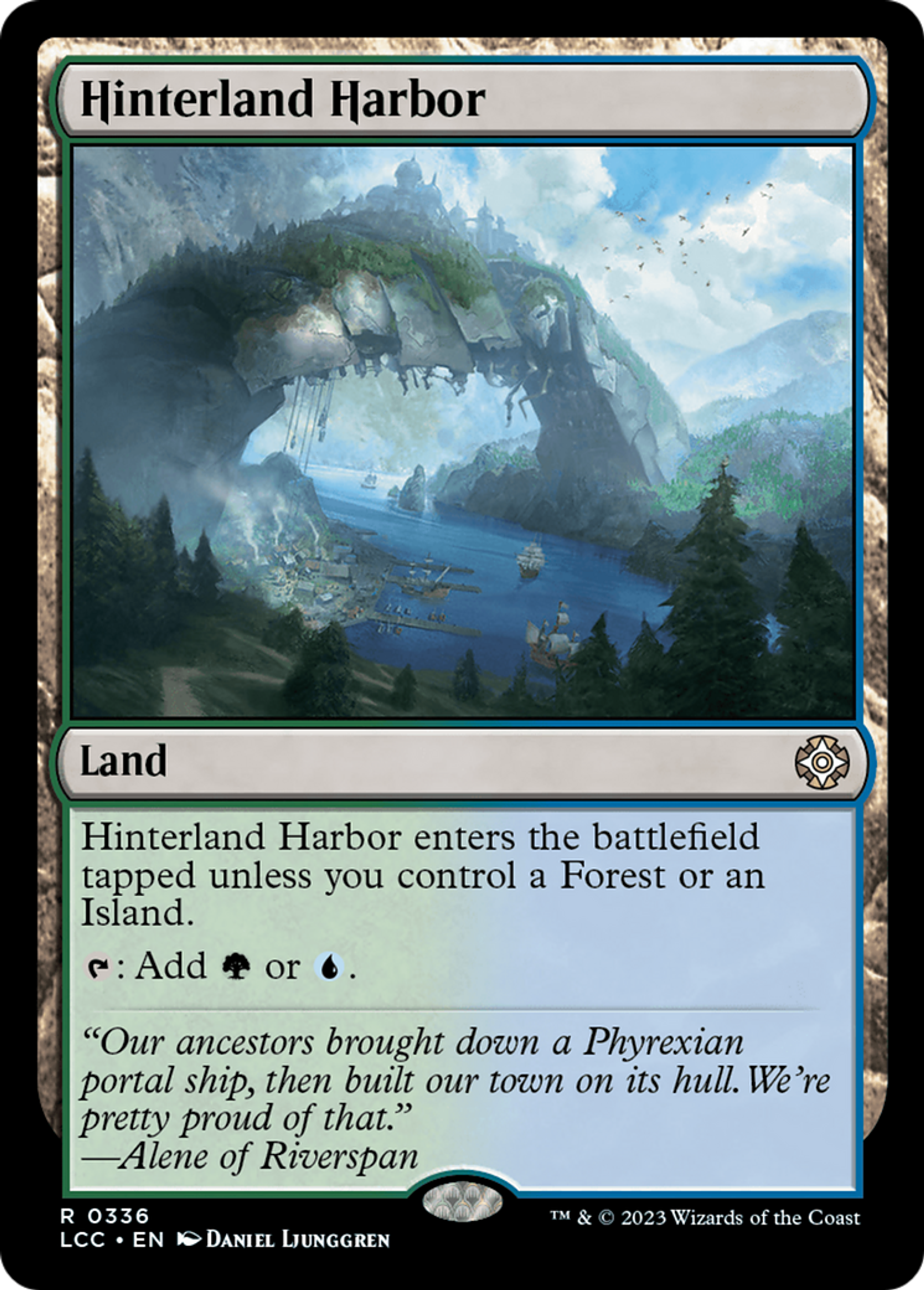 Hinterland Harbor — The Lost Caverns of Ixalan Commander — Magic: The Gathering