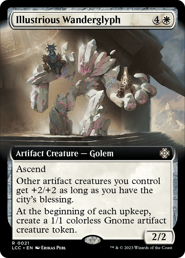 Illustrious Wanderglyph — The Lost Caverns of Ixalan Commander — Magic: The Gathering