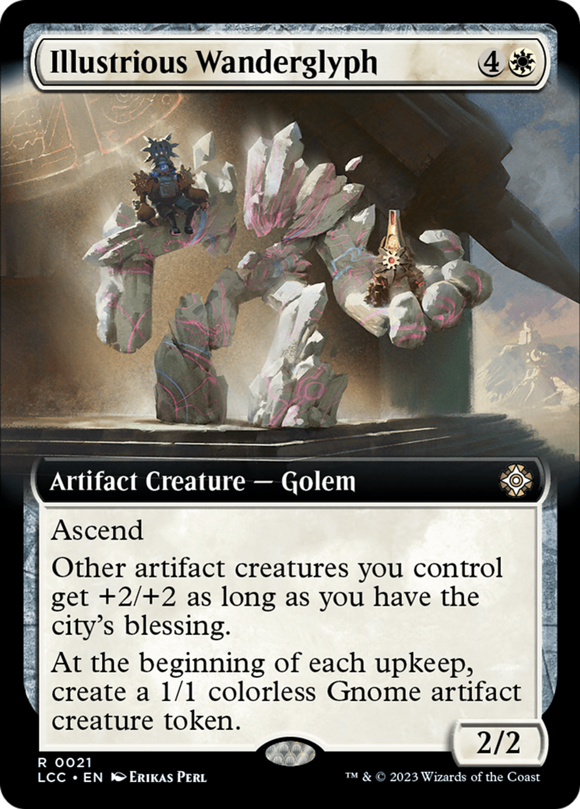 Glyphe errant illustre — The Lost Caverns of Ixalan Commander — Magic: The Gathering