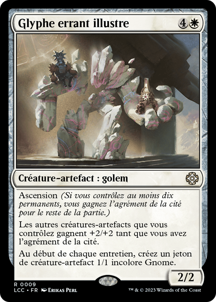 Glyphe errant illustre — The Lost Caverns of Ixalan Commander — Magic: The Gathering