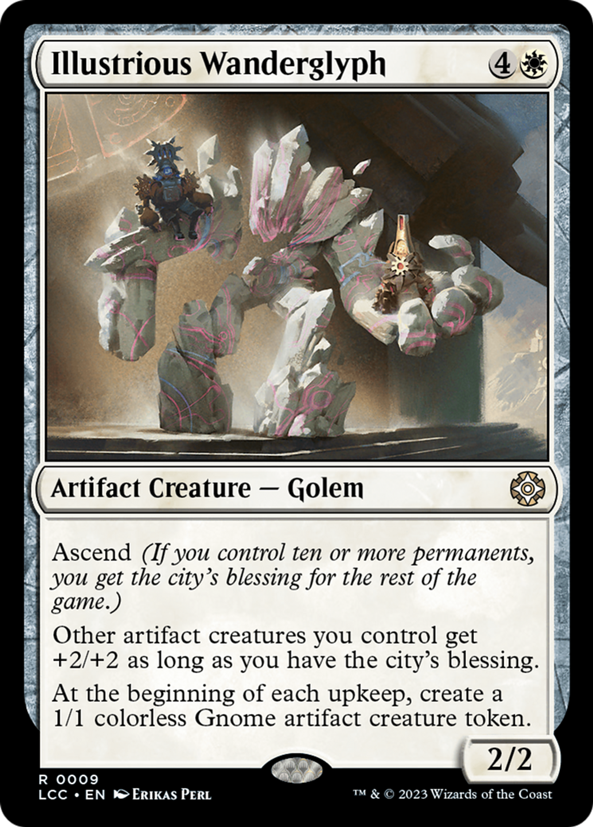 Illustrious Wanderglyph — The Lost Caverns of Ixalan Commander — Magic: The Gathering